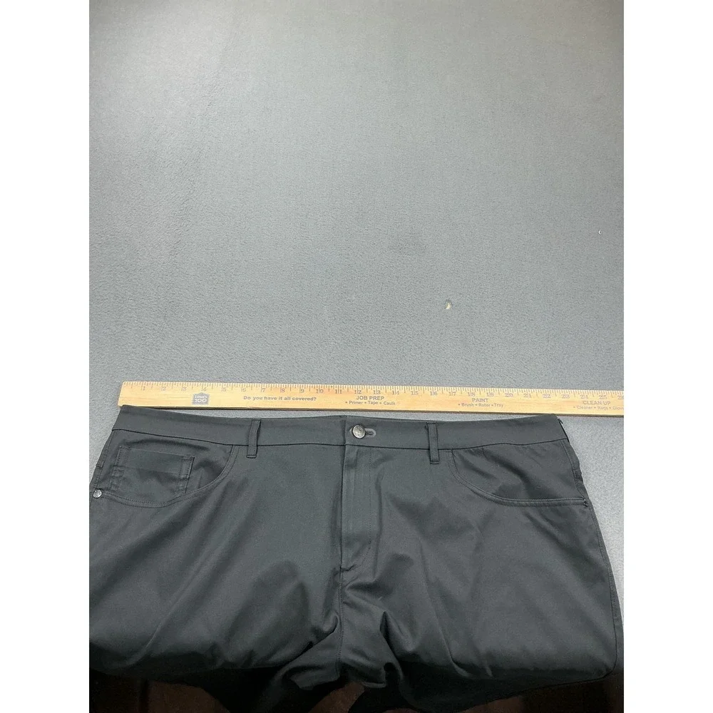 Public Rec Pants Mens 44x28 Gray‎ Microfiber Chino 5 Pocket Casual Travel